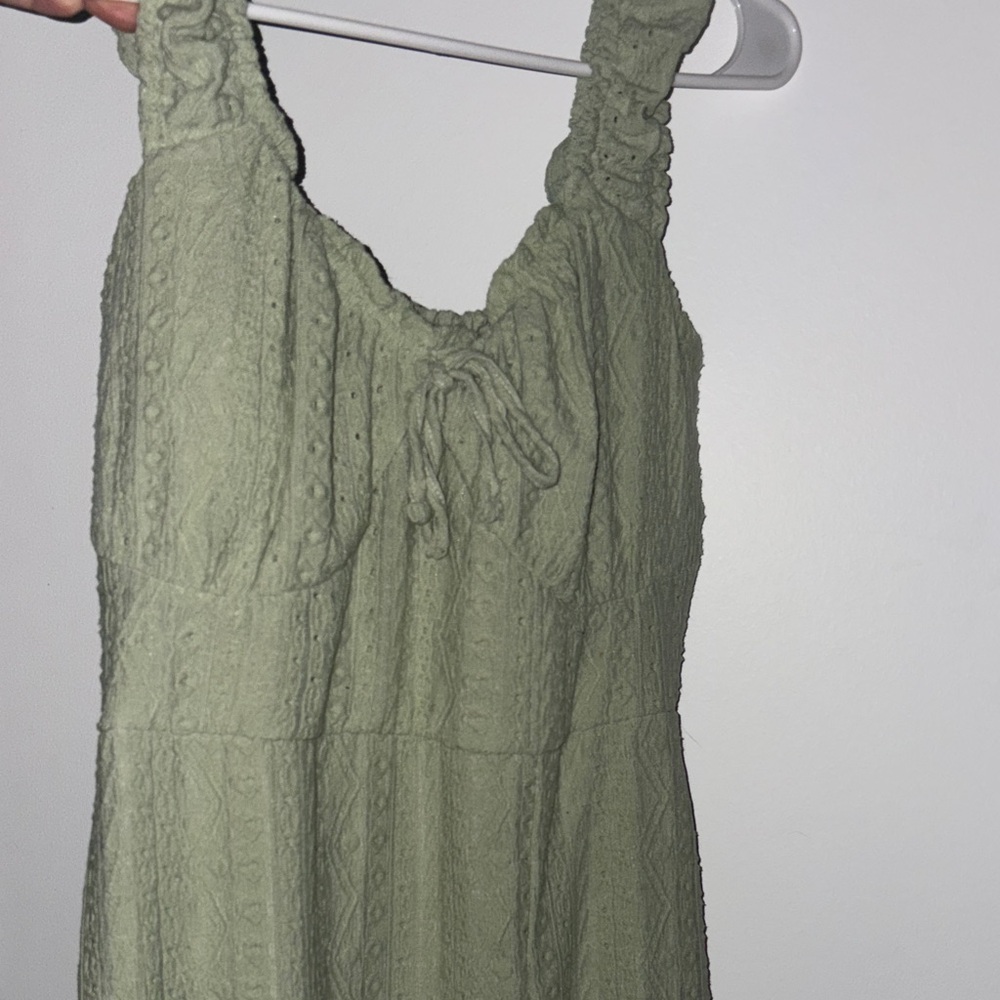 Derek Heart Green Maxi Dress